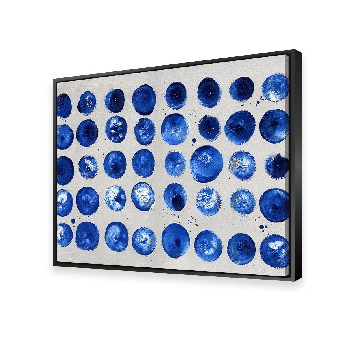 Stunning Blue Circles Wall Art by Evgeny Vetrov