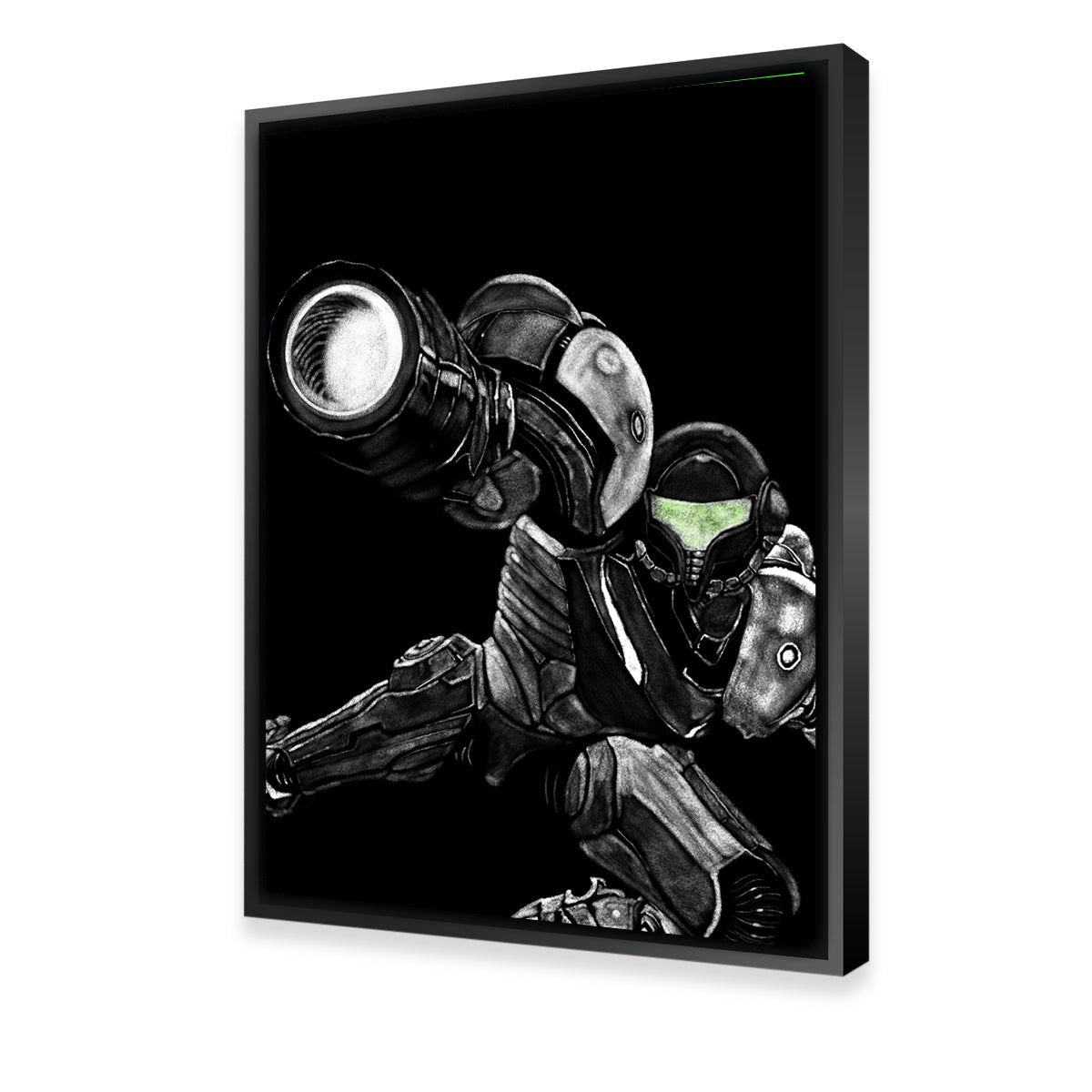 Stunning Samus Wall Art by JPS Darko
