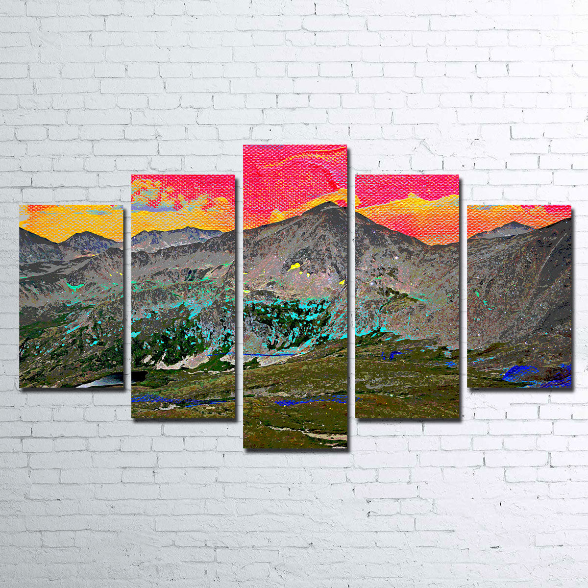 Stunning Abstract Democrat Wall Art for Unique Home Decor