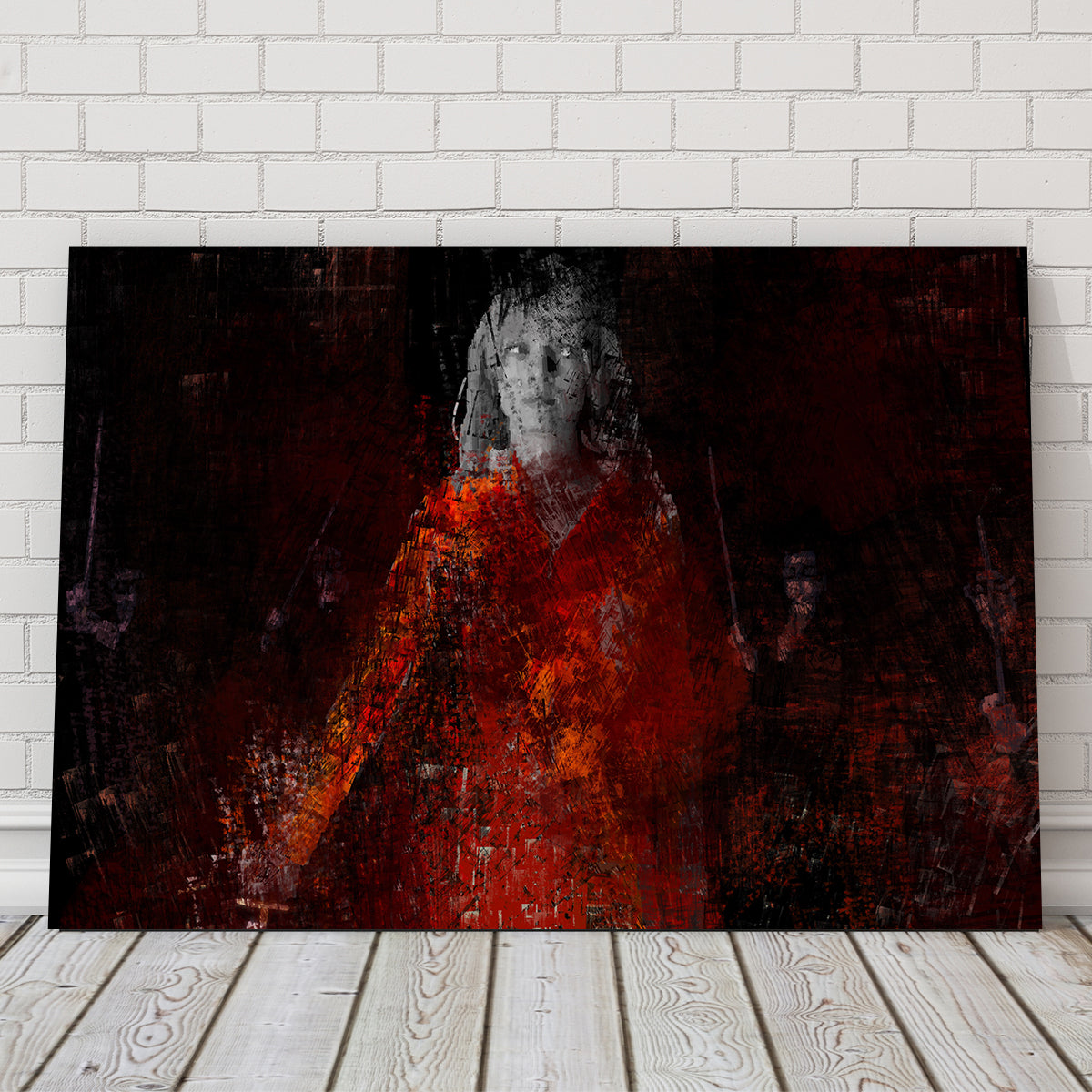 The Bride Vs Yakuza Stunning Wall Art by Andy Brackpool