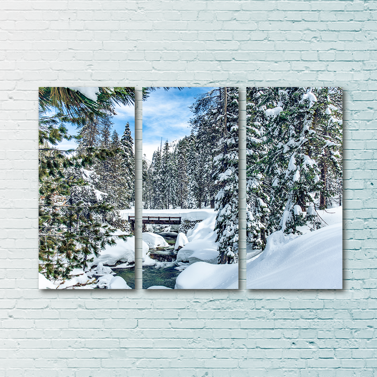 Exquisite Lodgepool Bridge Wall Art by Kyle Sherry