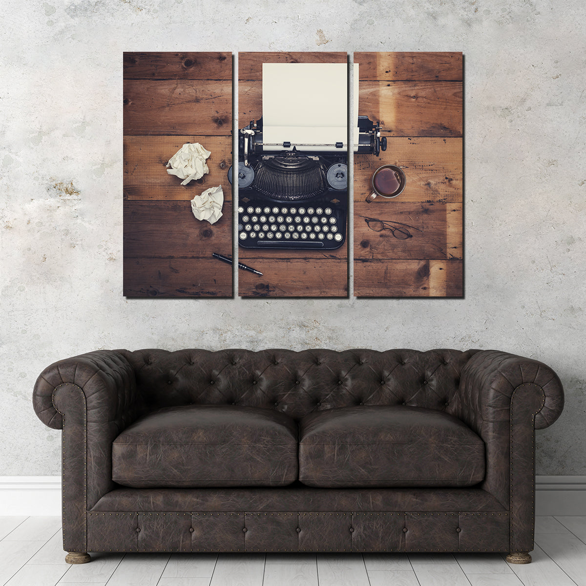 Vintage-Style Retro Typewriter