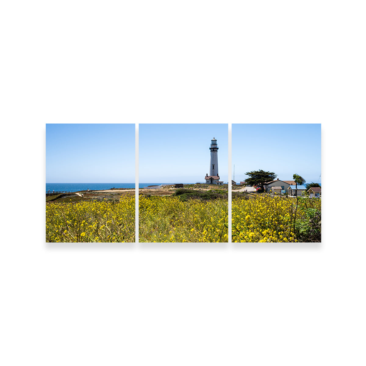 Stunning Pacific Coast Hwy Lighthouse Wall Art by Barry Pack