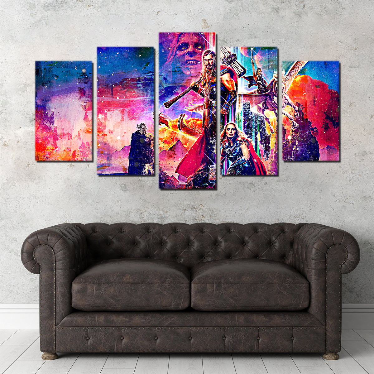 Stunning Love and Thunder Wall Art for a Captivating Home Decor