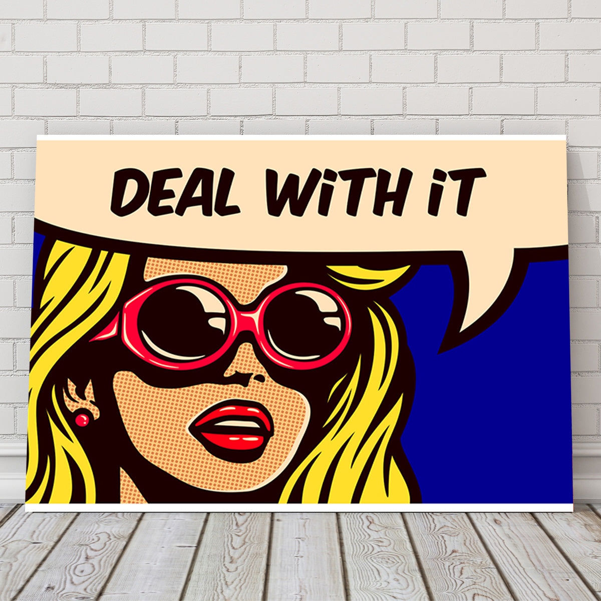 Eye - Catching Deal With it Wall Art for Stunning Decor