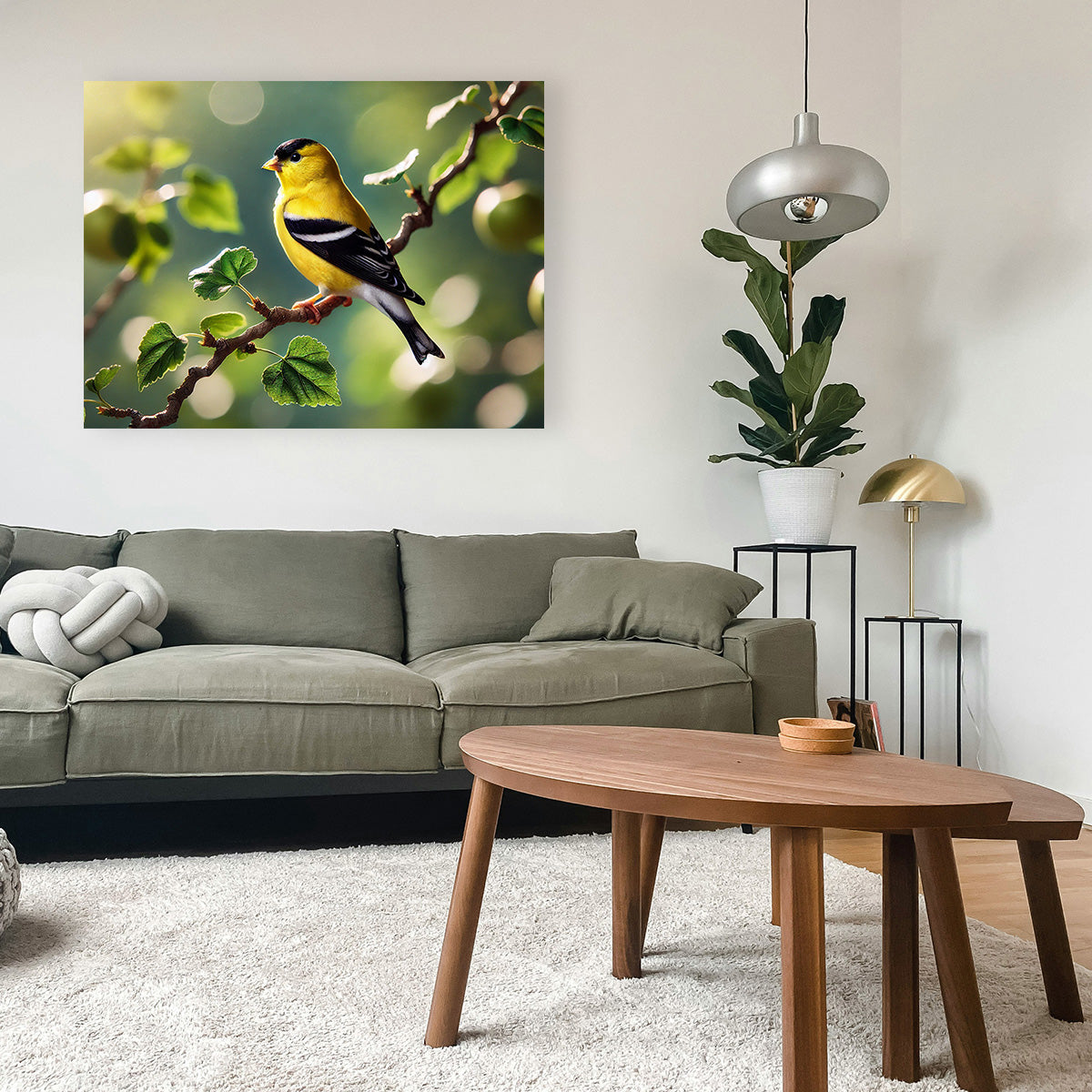 Exquisite Goldfinch Wall Art for Stunning Home Decor