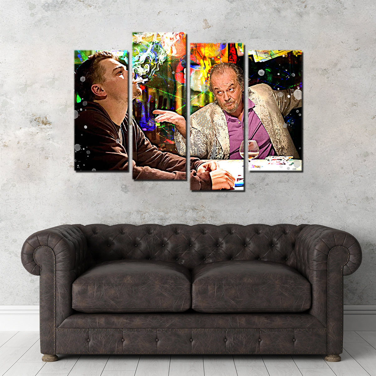 The Departed - Stunning Billy & Costello Wall Art for Your Home