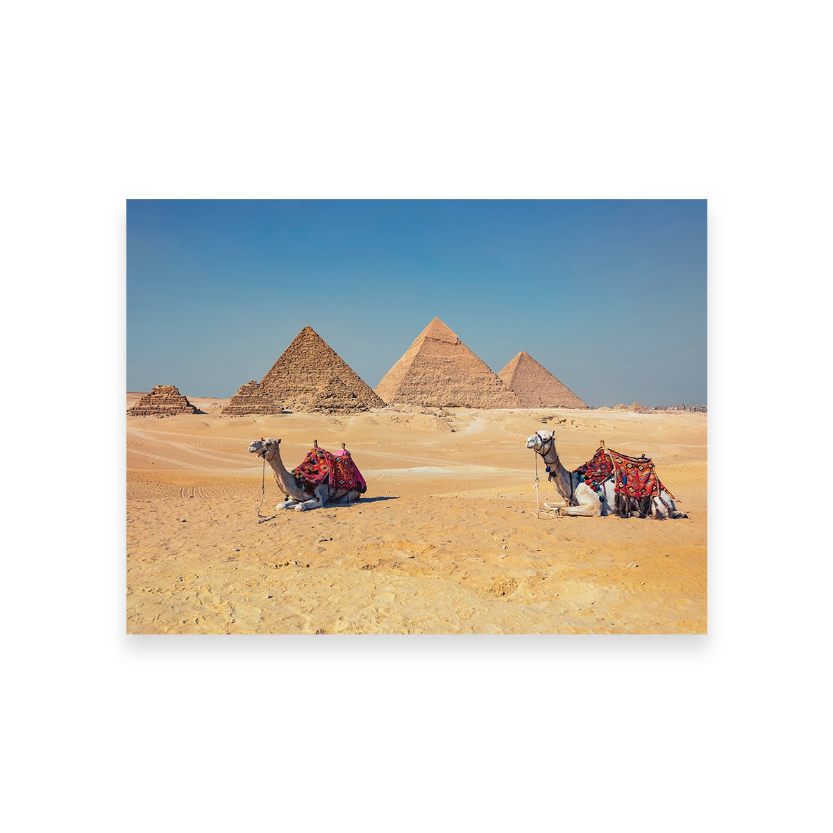 Giza Wall Art - Premium Handmade Canvas Artwork