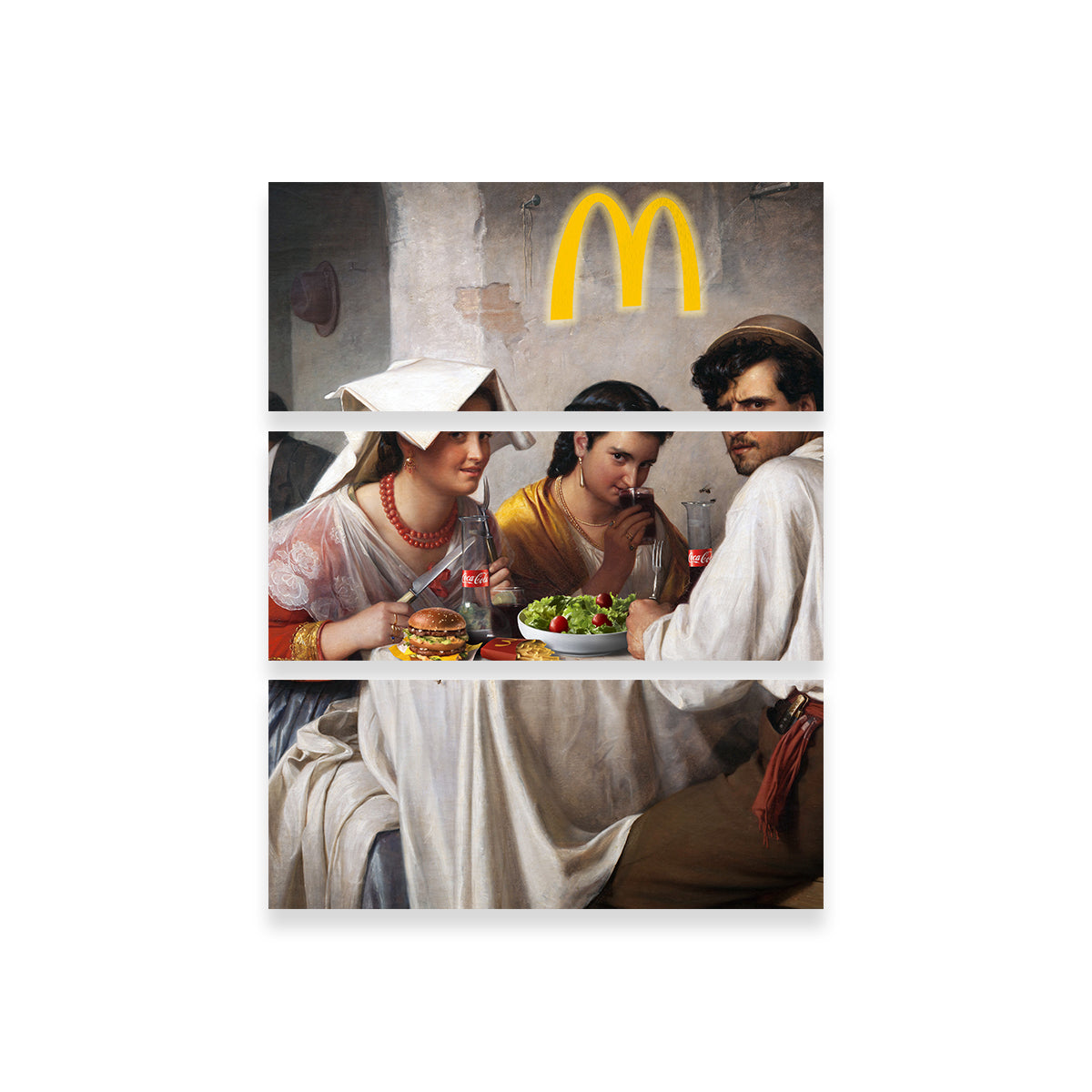 Once Upon The Time At McDonalds Stunning Wall Art by Glory Days Studio