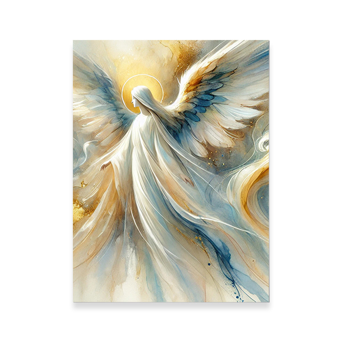 Exquisite Abstract Angel Wall Art for Stunning Home Decor