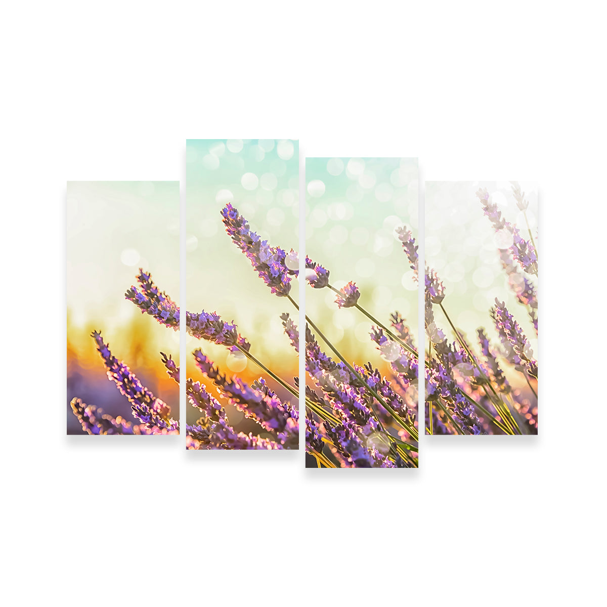 Gorgeous Sparkling Lavender Wall Art by Manjik Pictures