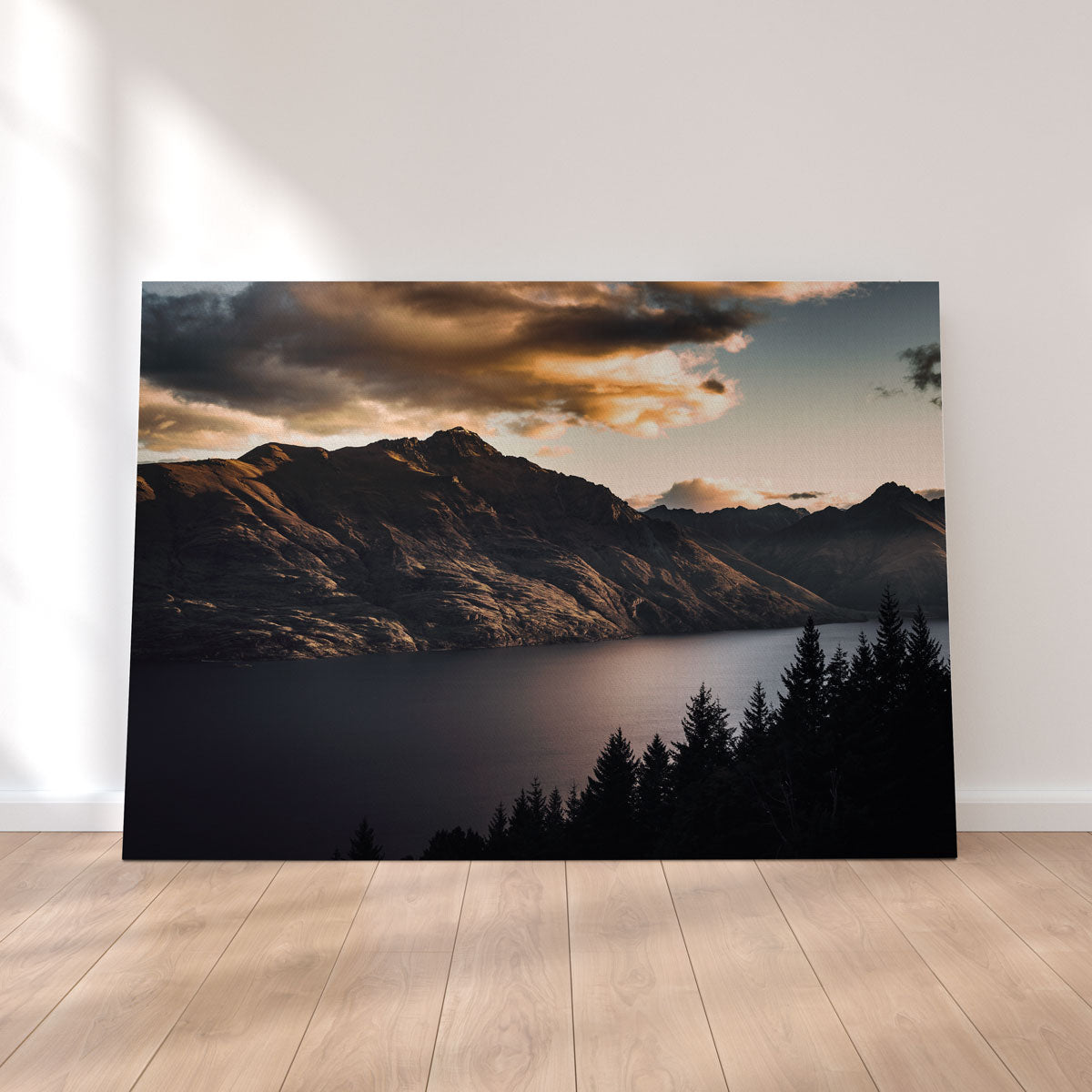 Stunning Otago Peaks Wall Art by Mike Cotton