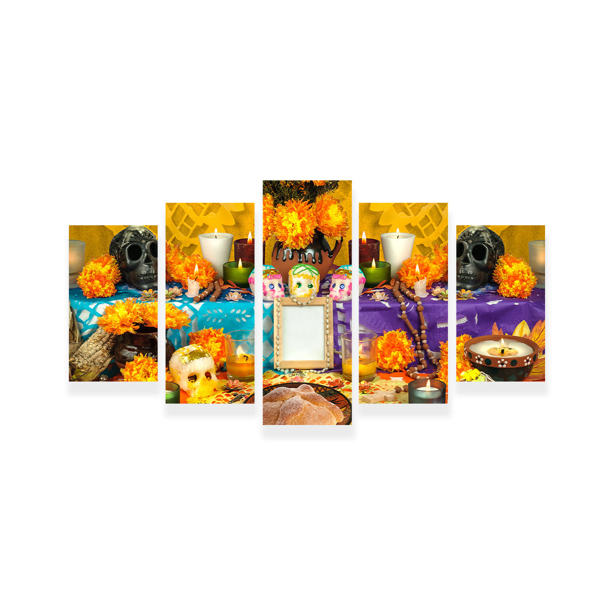 Authentic Day of the Dead Altar Wall Art for Stunning Home Decor