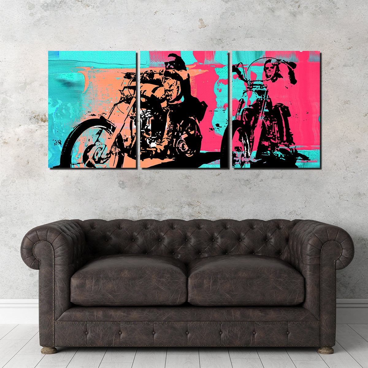 Stunning Easy Rider Wall Art by Stephen Chambers