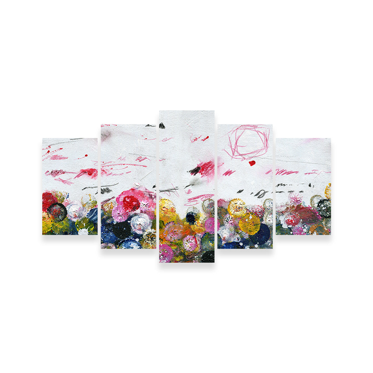 Eye - catching Circle Prints Wall Art by Evgeny Vetrov