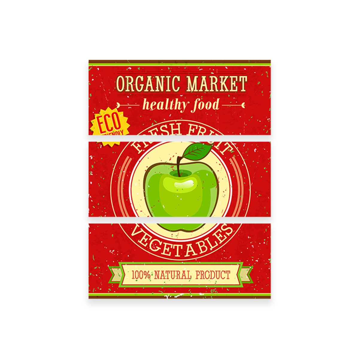 Exquisite Organic Market Wall Art for Home Decor