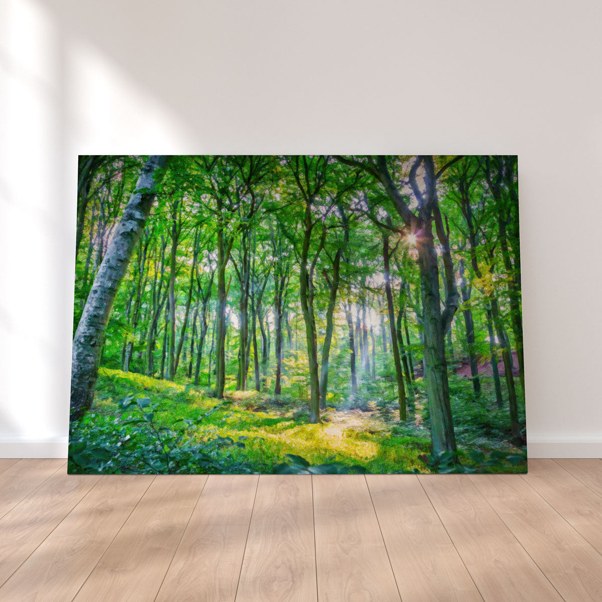 Gorgeous Emerald Forest Wall Art by Denise Dundon