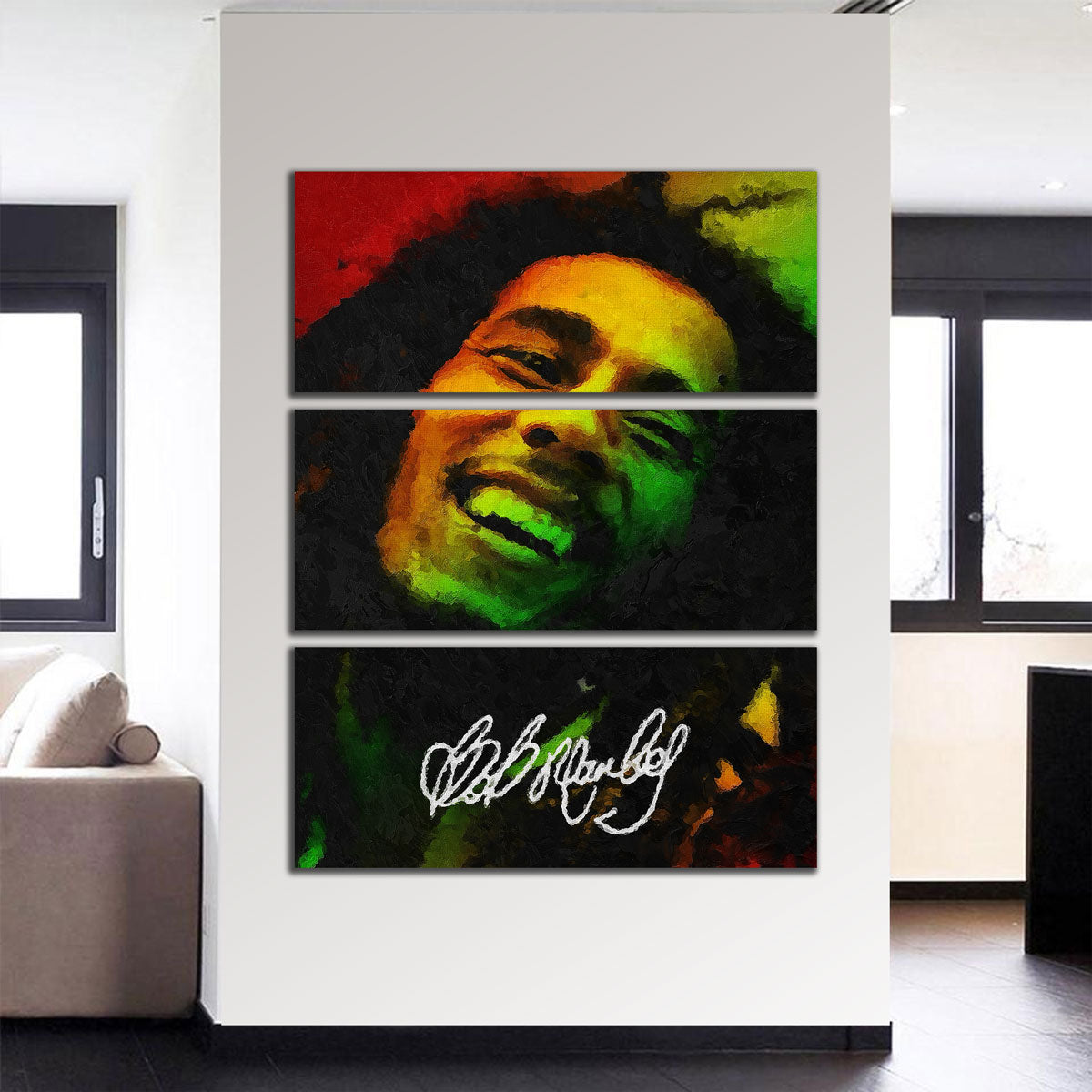 Bob Marley Wall Art Painting by Gab Fernando