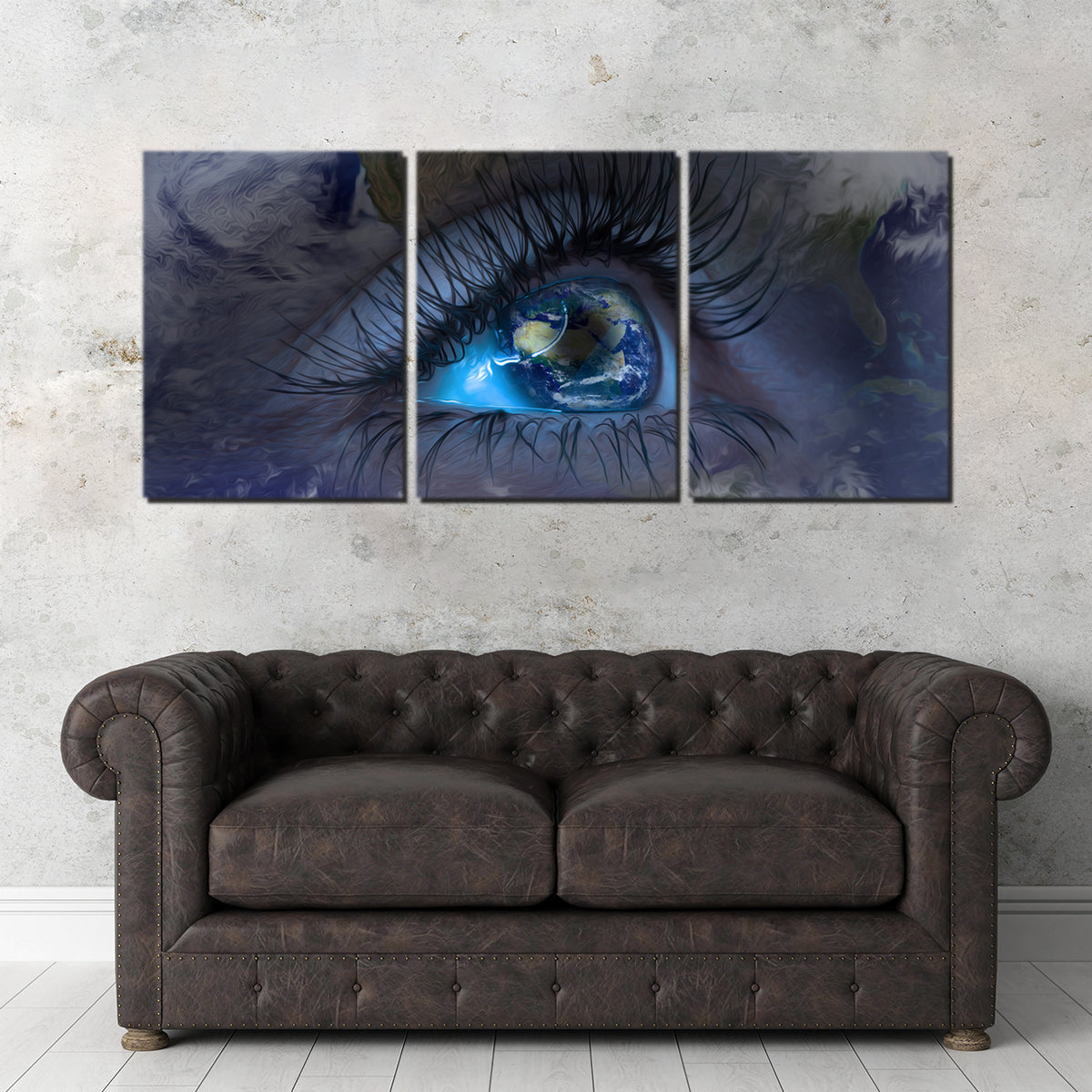 Exquisite Earths Eye Wall Art by George Sorin