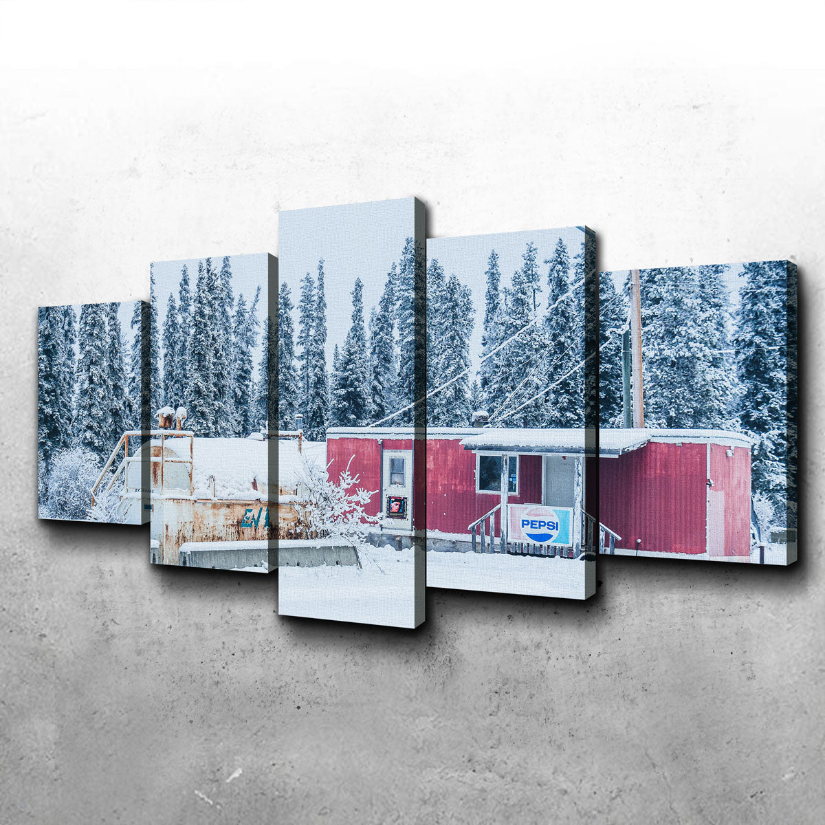 Stunning Roadside Attraction Wall Art by Mike Cotton