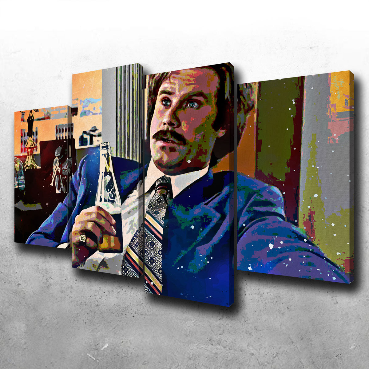 Ron Burgundy High - Quality Wall Art for Stunning Decor