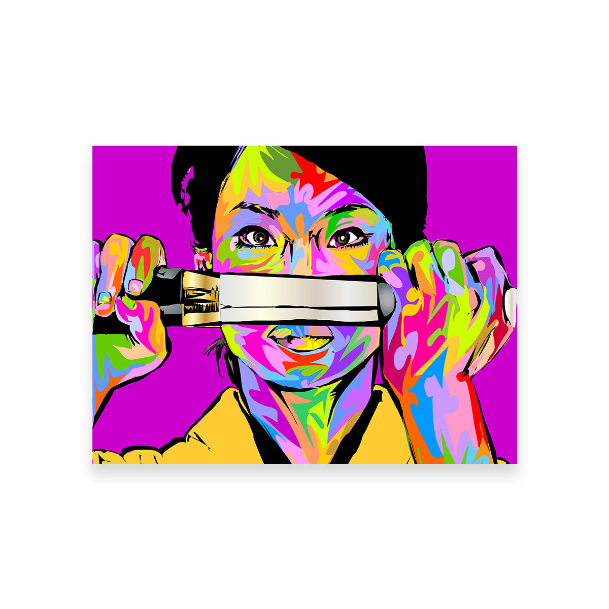 Stunning Ore Niishi Wall Art - Handmade Canvas Print