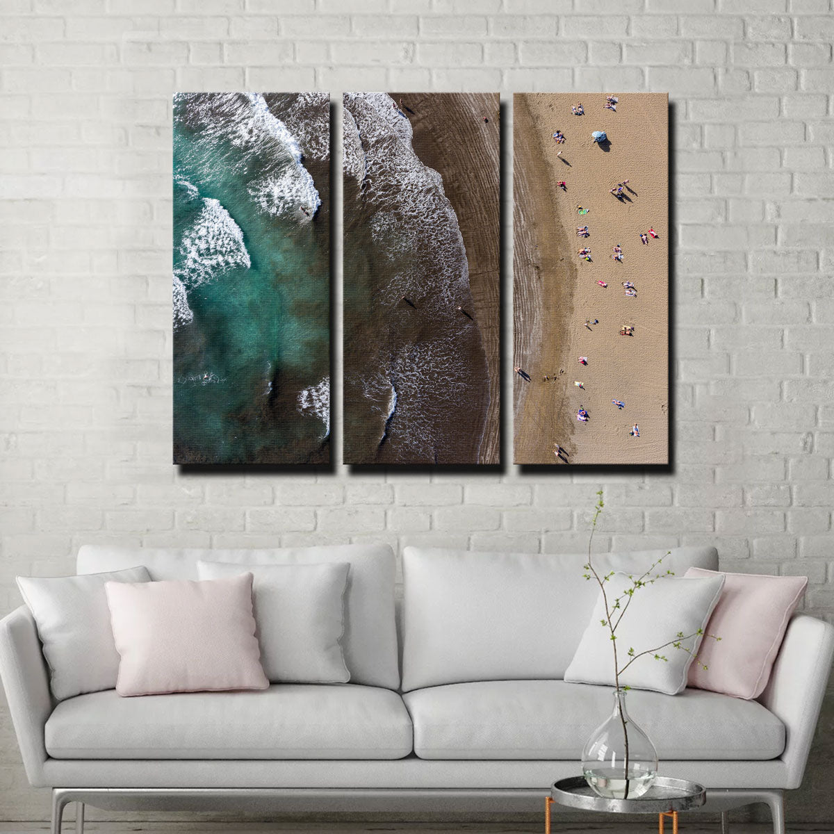 Stunning Day at the Beach Wall Art by Karolis Janulis
