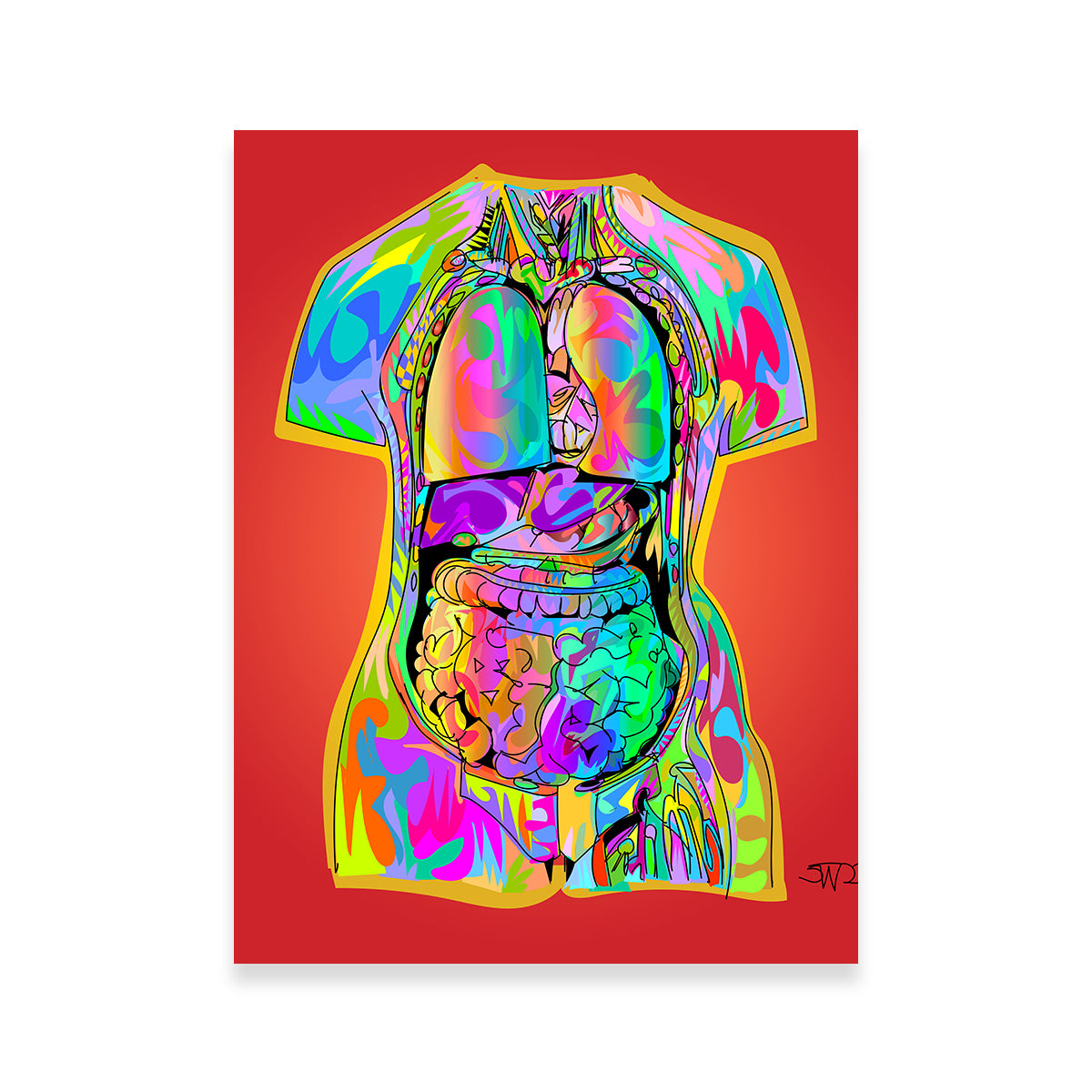 Exquisite Body Organs Wall Art for Stunning Home Decor