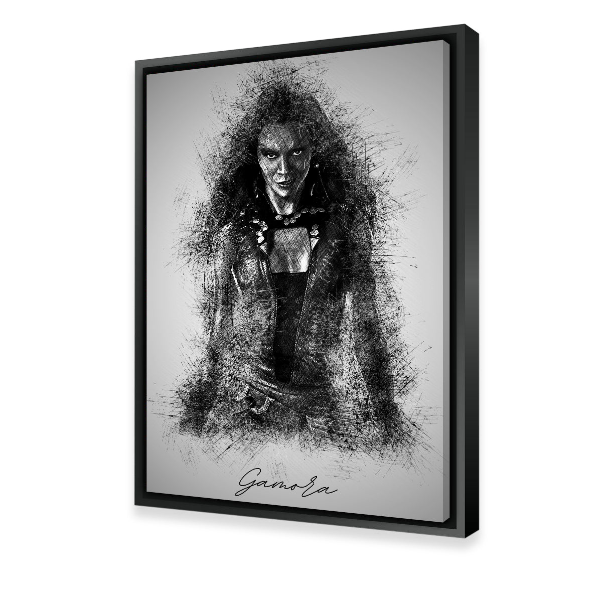 Stunning Gamora Wall Art by Albi Art