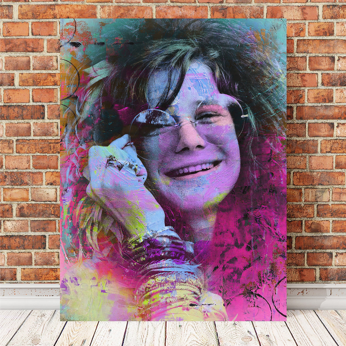 Stunning Janis Joplin Wall Art by Stephen Chambers