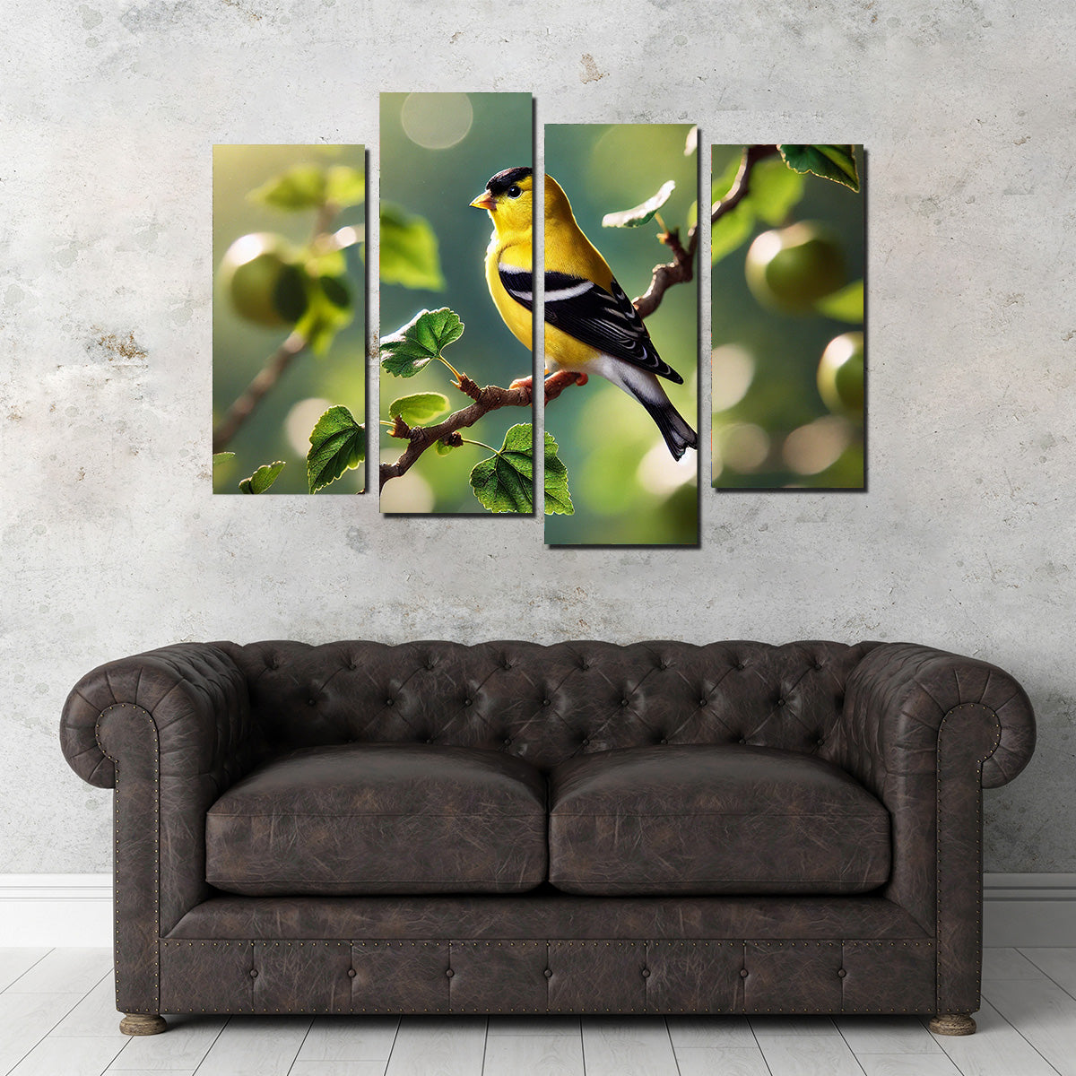 Exquisite Goldfinch Wall Art for Stunning Home Decor