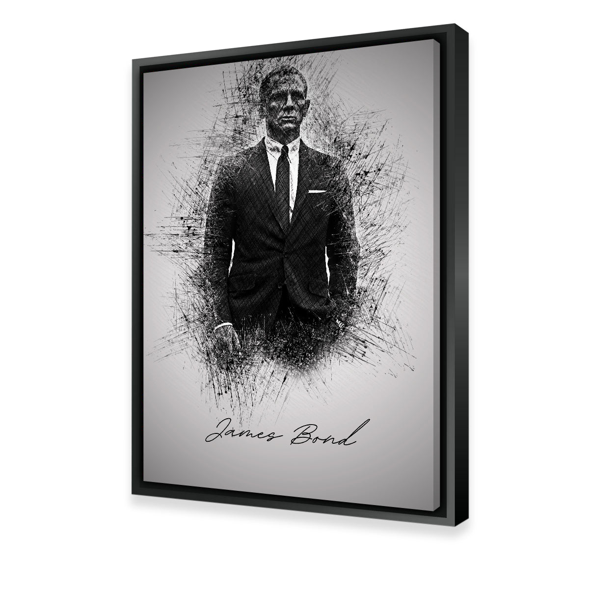 Stunning James Bond Wall Art by Albi Art