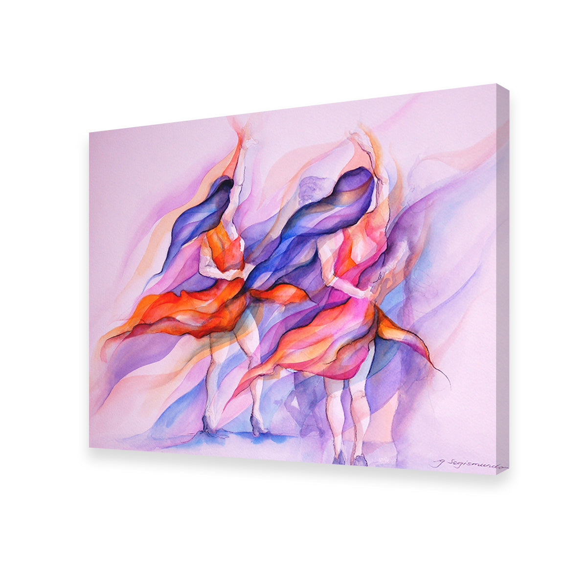 Exquisite Double Delight Wall Art by Gerry Segismundo