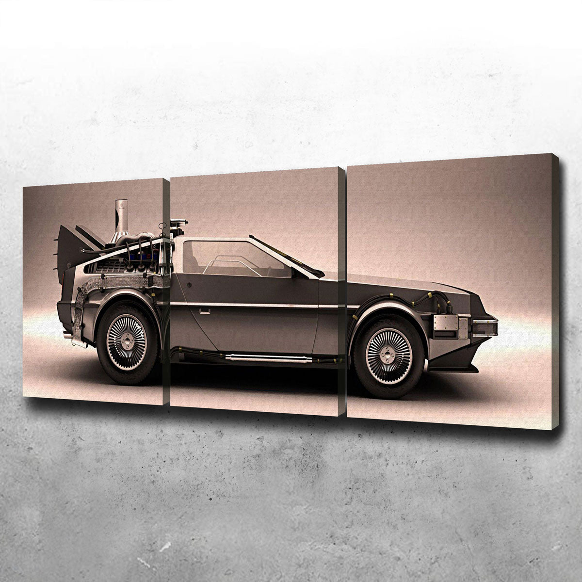 Stylish DeLorean Wall Art for Your Home Decor