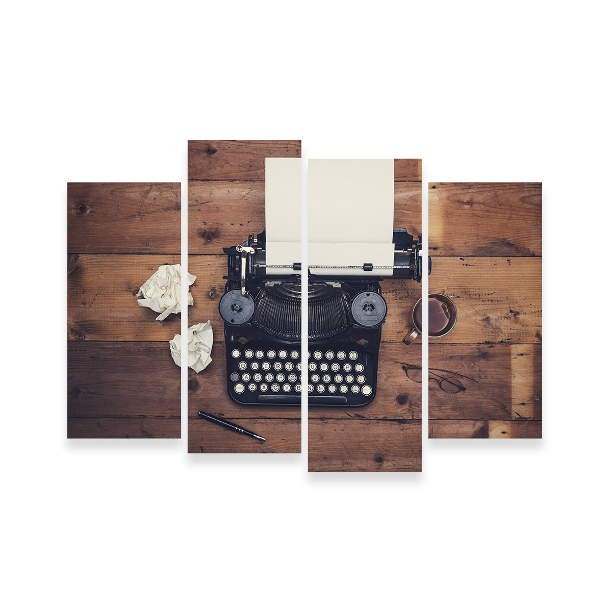Vintage-Style Retro Typewriter