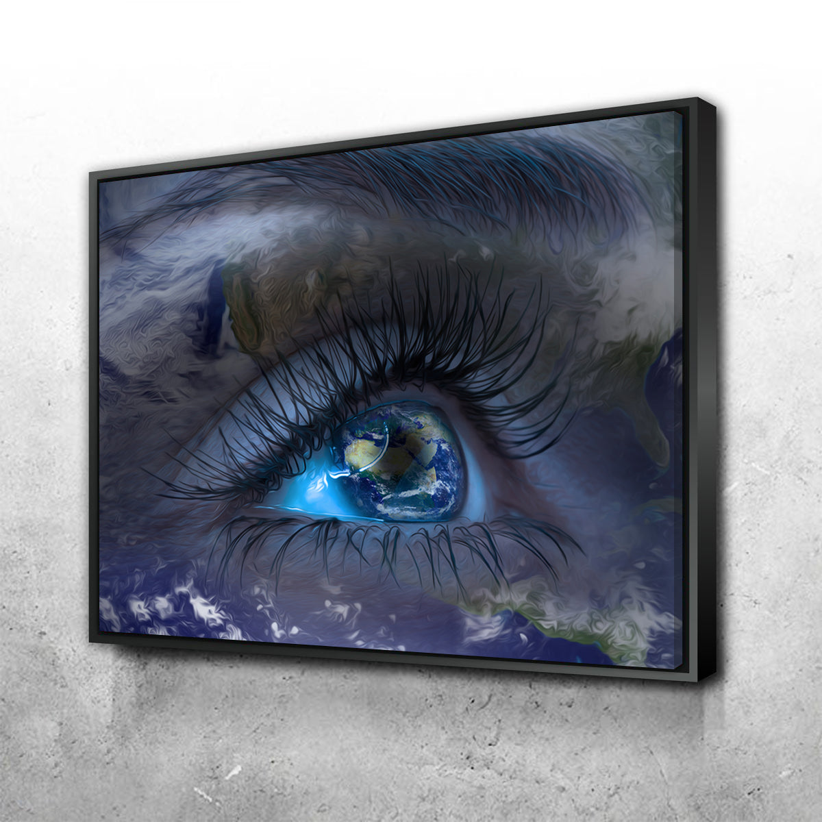 Exquisite Earths Eye Wall Art by George Sorin