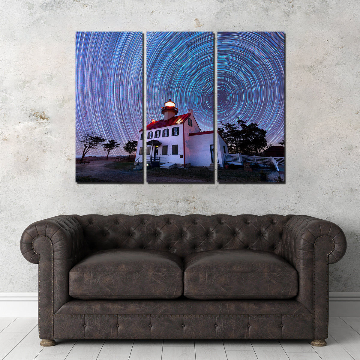 East Point Lighthouse - Stunning Winter Spinnies Wall Art by Shaun Mayer