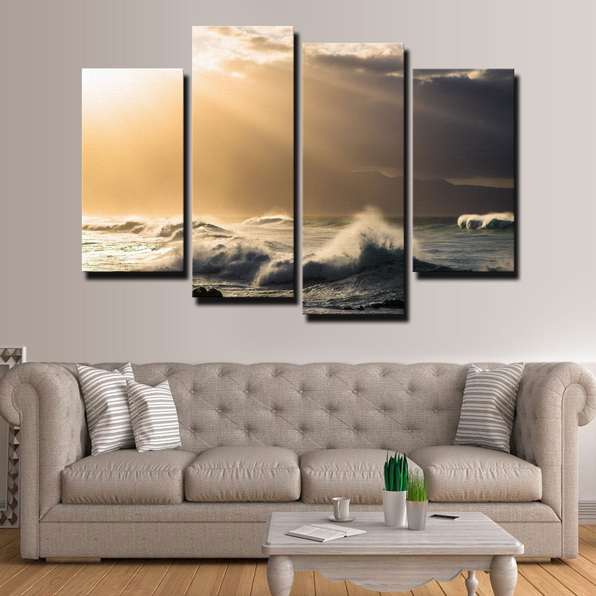 Enchanting Light in Darkness Wall Art by Lucas Moore