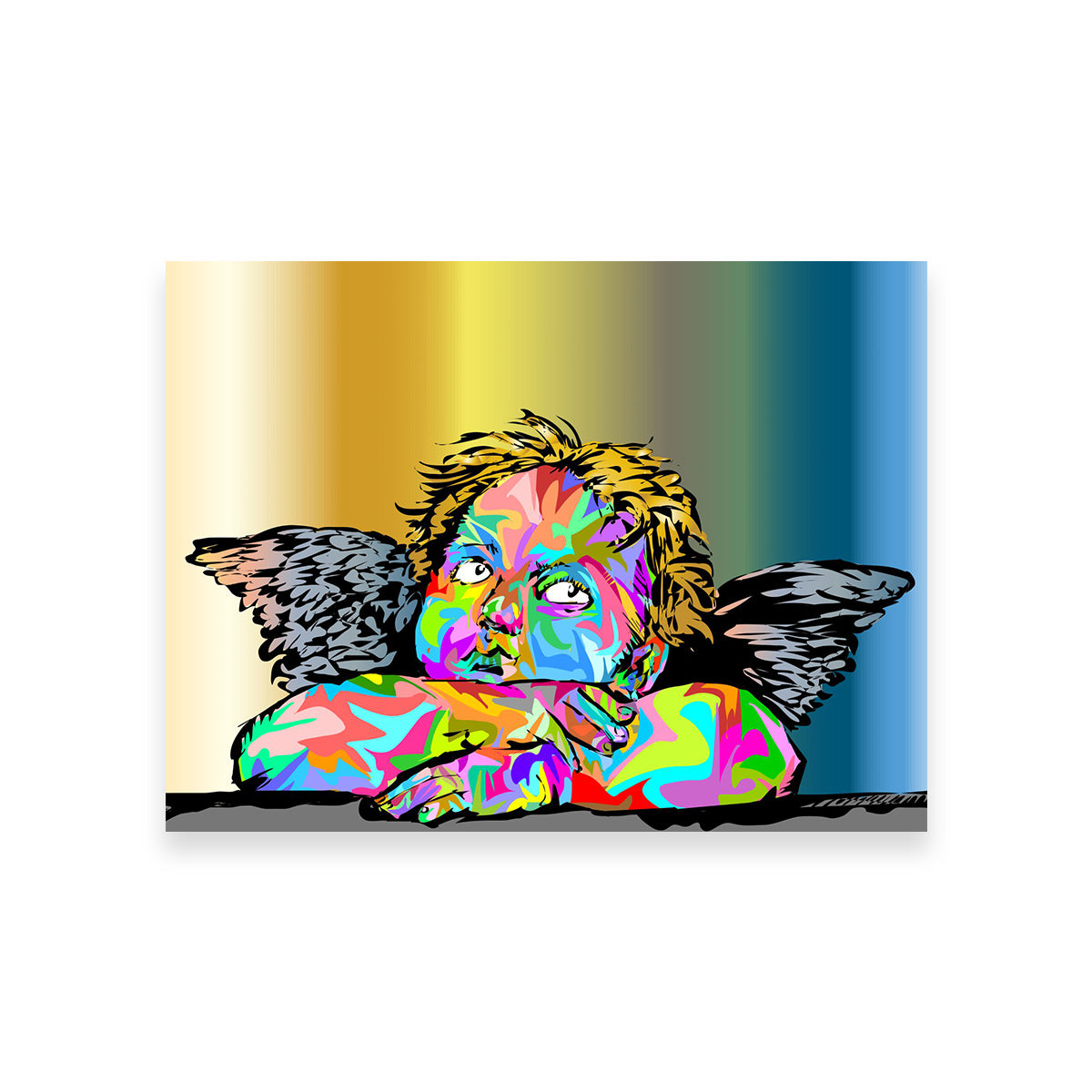 Exquisite Cherub Wall Art - Handmade with Sustainable Materials