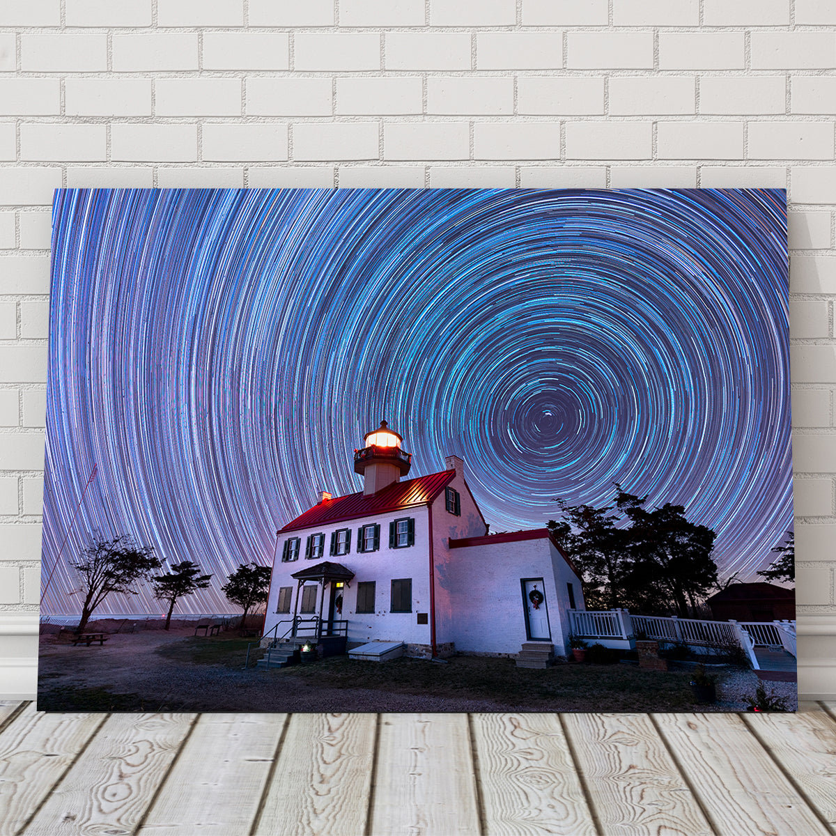 East Point Lighthouse - Stunning Winter Spinnies Wall Art by Shaun Mayer