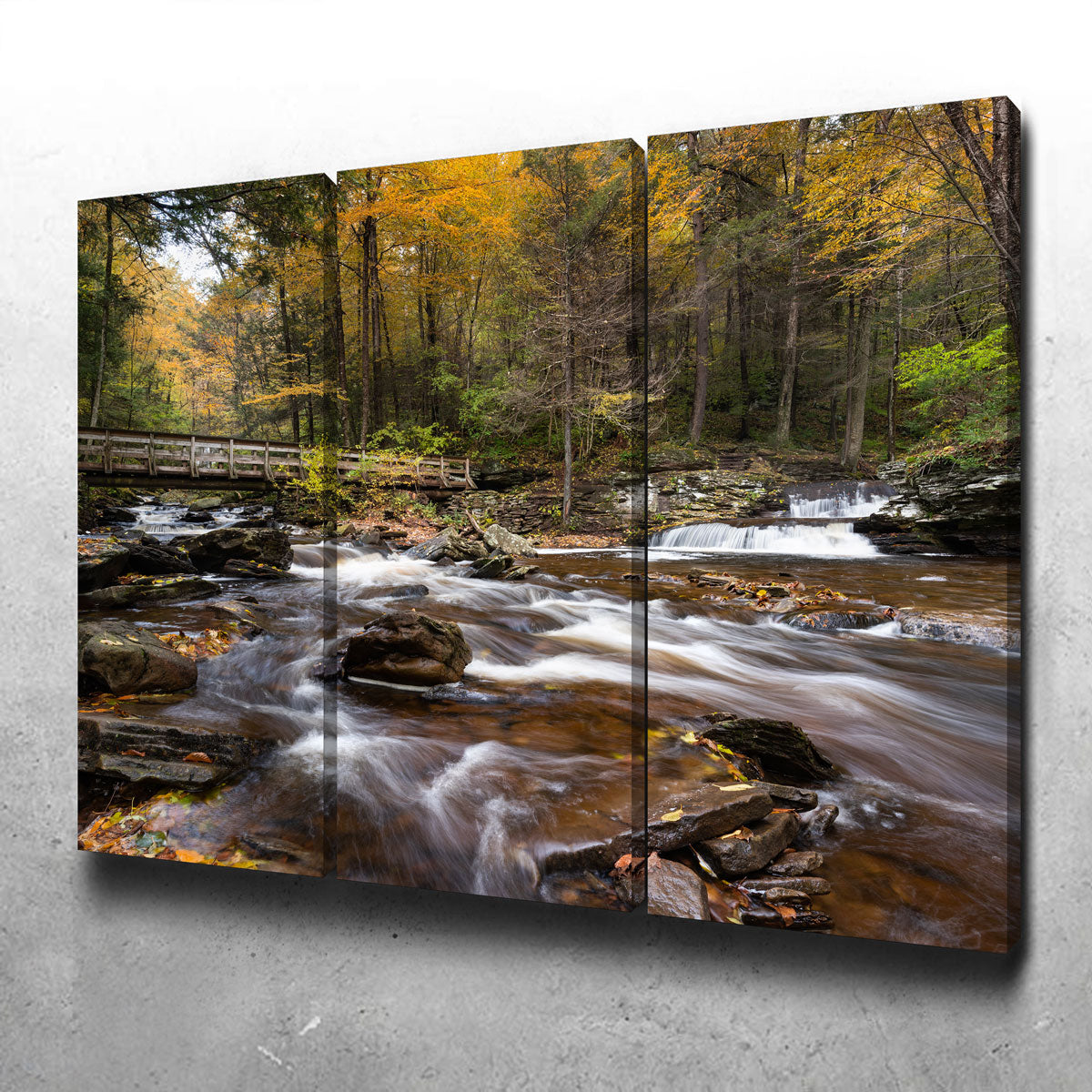 Exquisite Rivers Meet Wall Art by Shaun Mayer