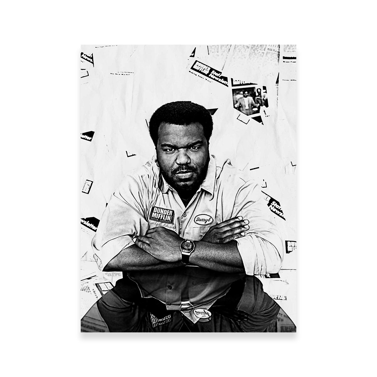 Stunning Darryl Grayscale Wall Art for Home Decor