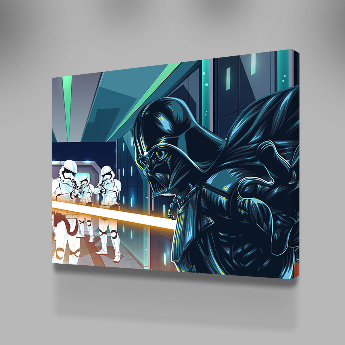 Epic Star Wars Final Battle Wall Art by Ralph & Laura Design