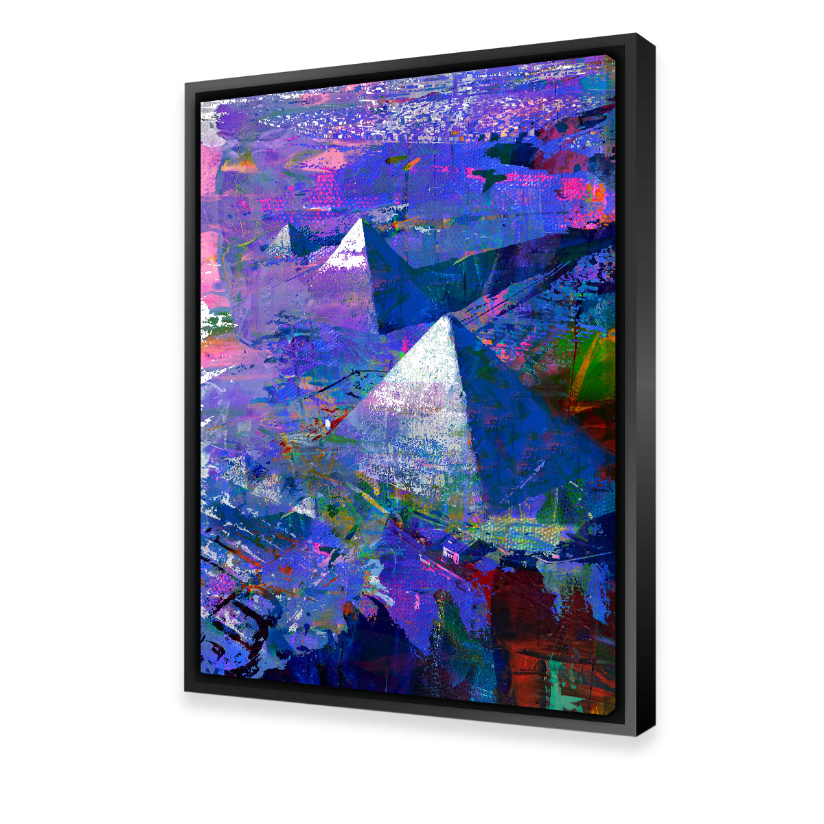 Stunning Pyramids Wall Art by Stephen Chambers