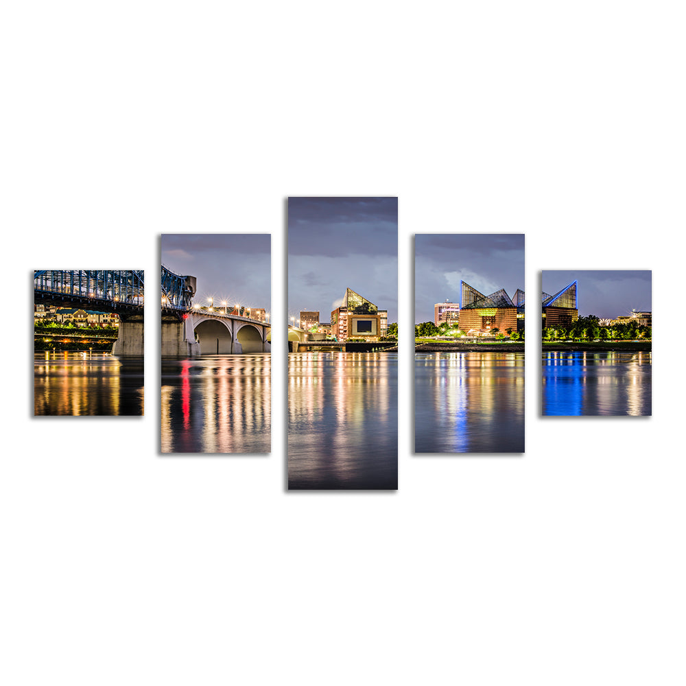 Stunning Chattanooga Tennessee River Wall Art for Your Home Decor
