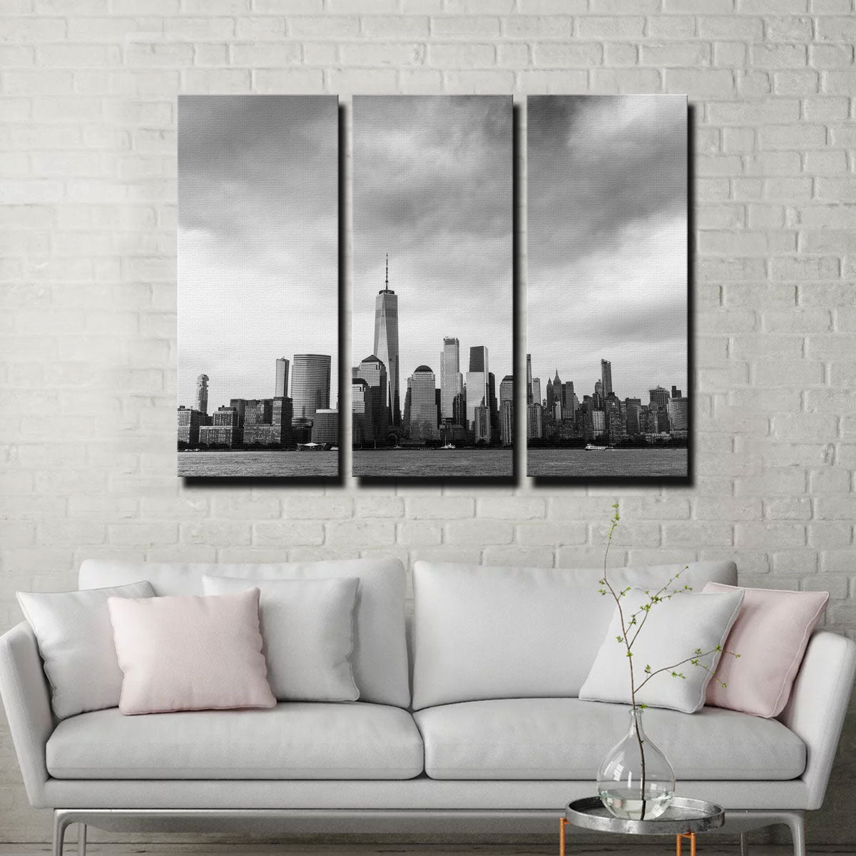 Stunning Grayscale New York Wall Art by Dennis Maida