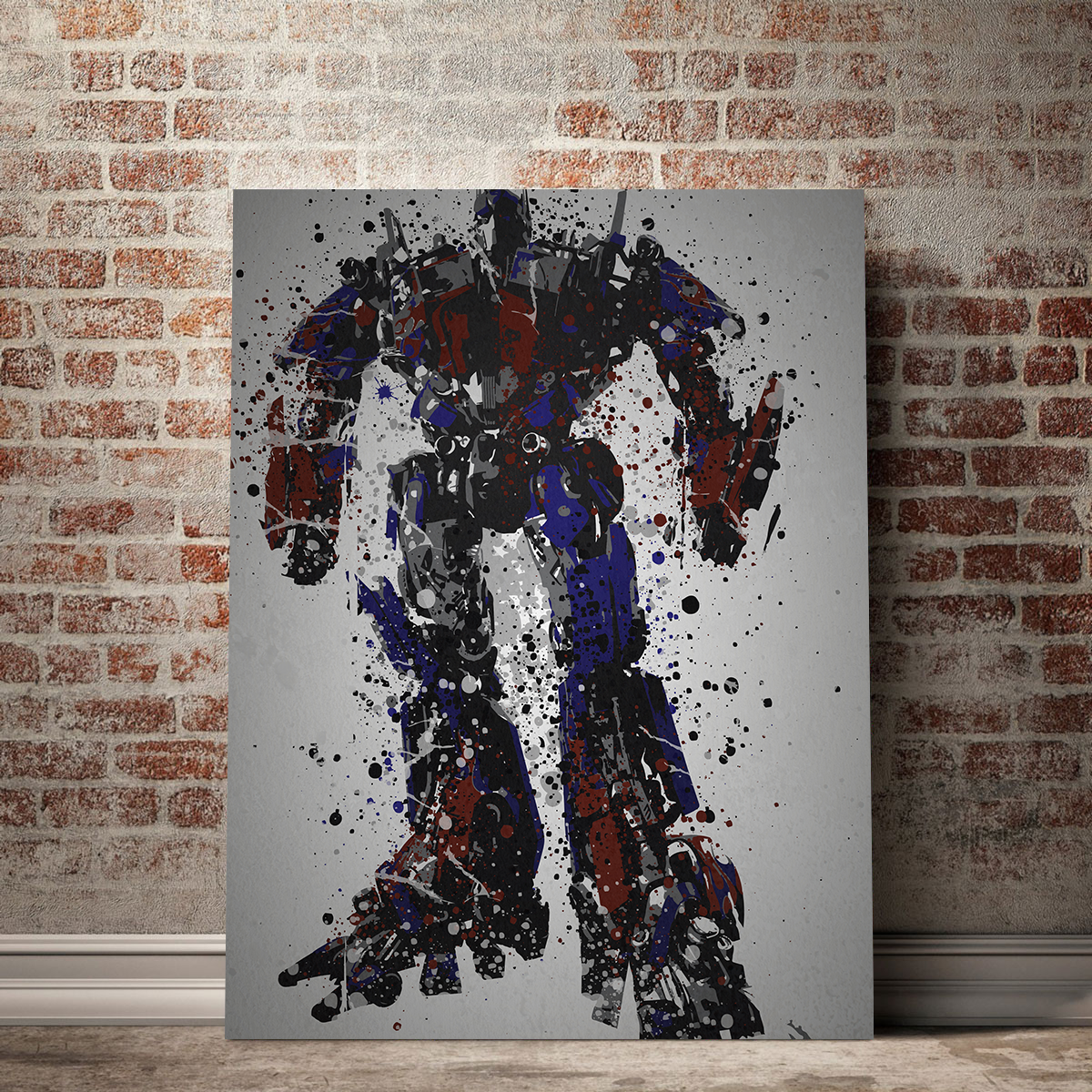Optimus Prime Stunning Wall Art for Your Home Decor