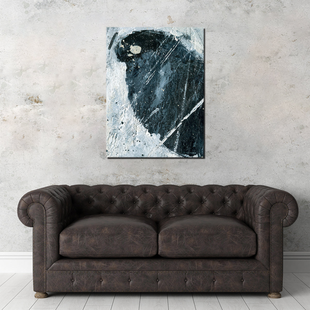 Stunning Black Ice Wall Art by Evgeny Vetrov