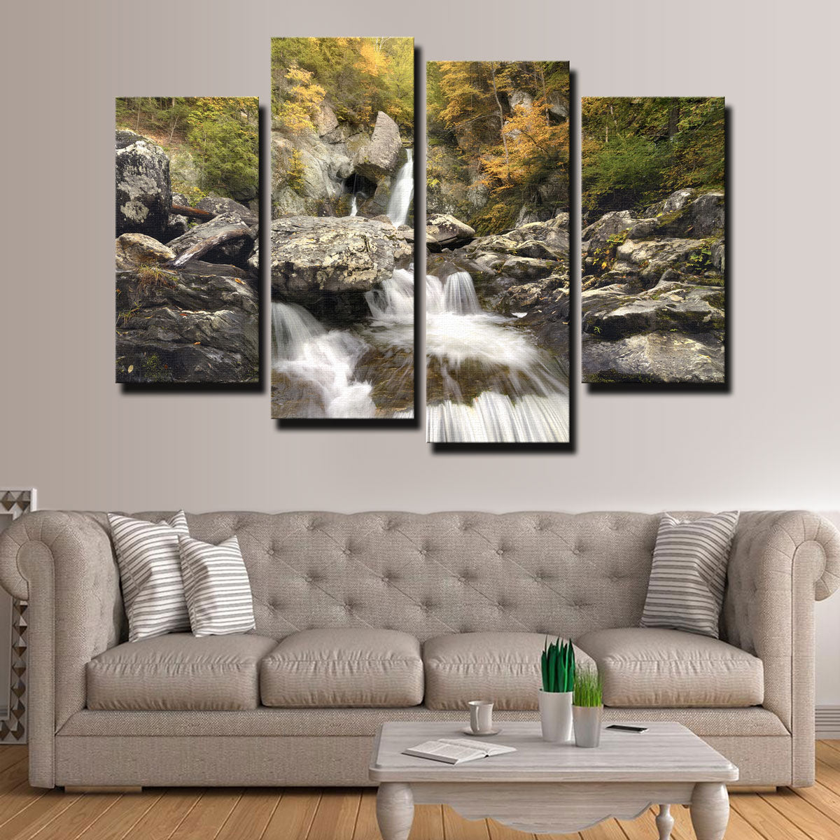 Stunning Down Stream Wall Art by Shaun Mayer