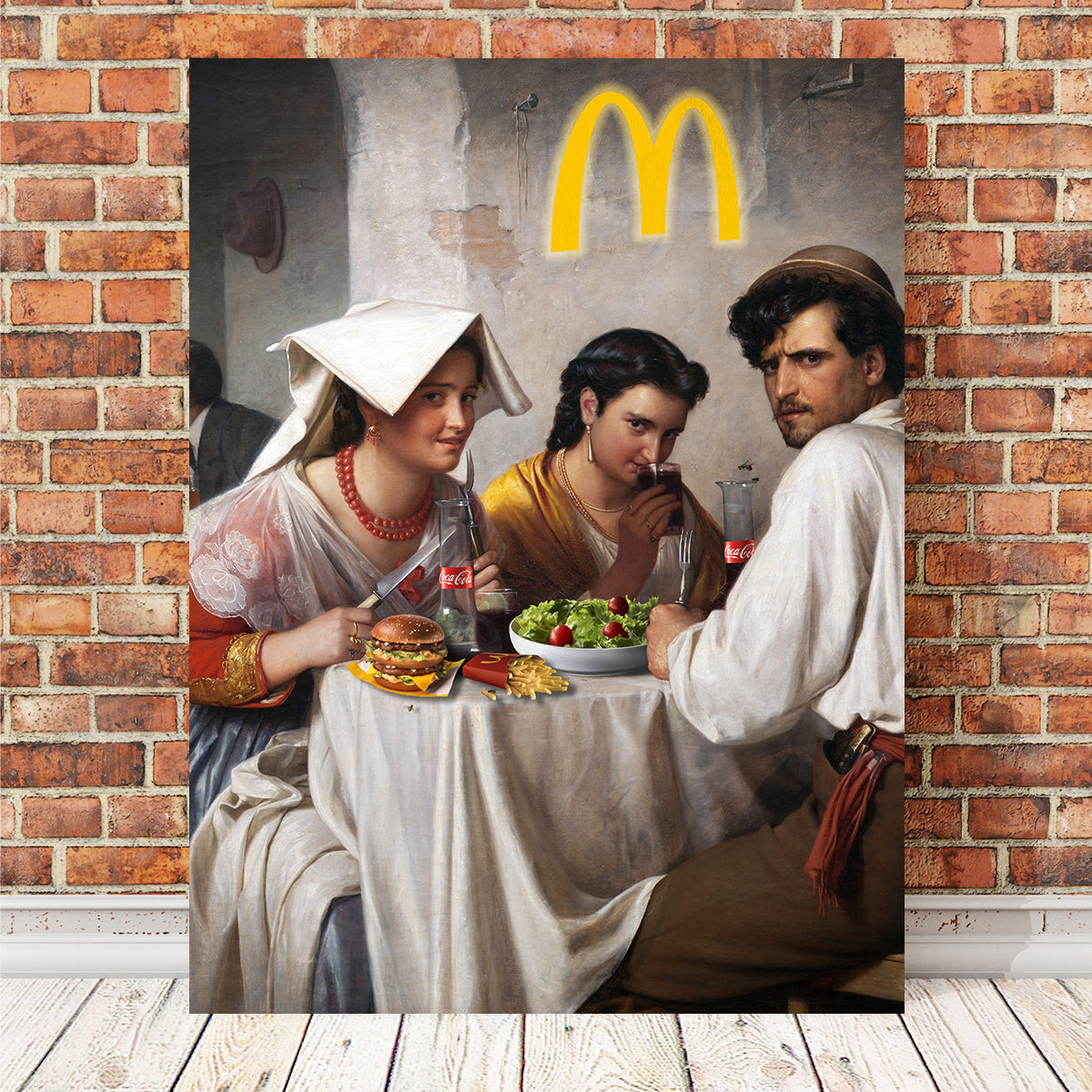 Once Upon The Time At McDonalds Stunning Wall Art by Glory Days Studio